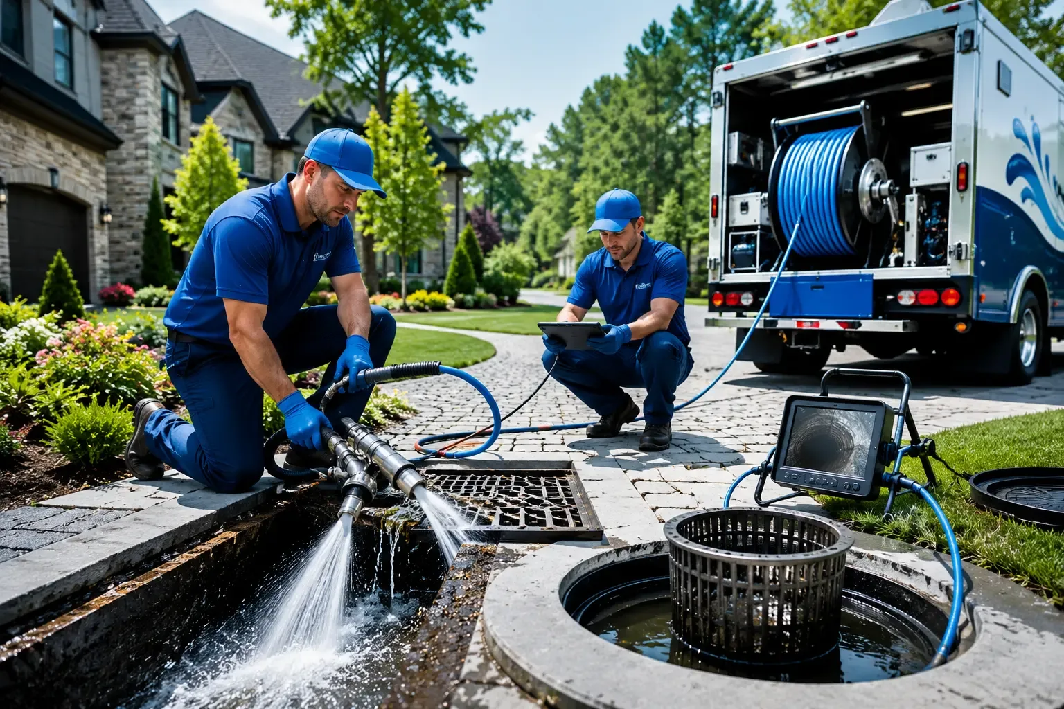 Local outdoor drain cleaning professionals in Cushing, WI