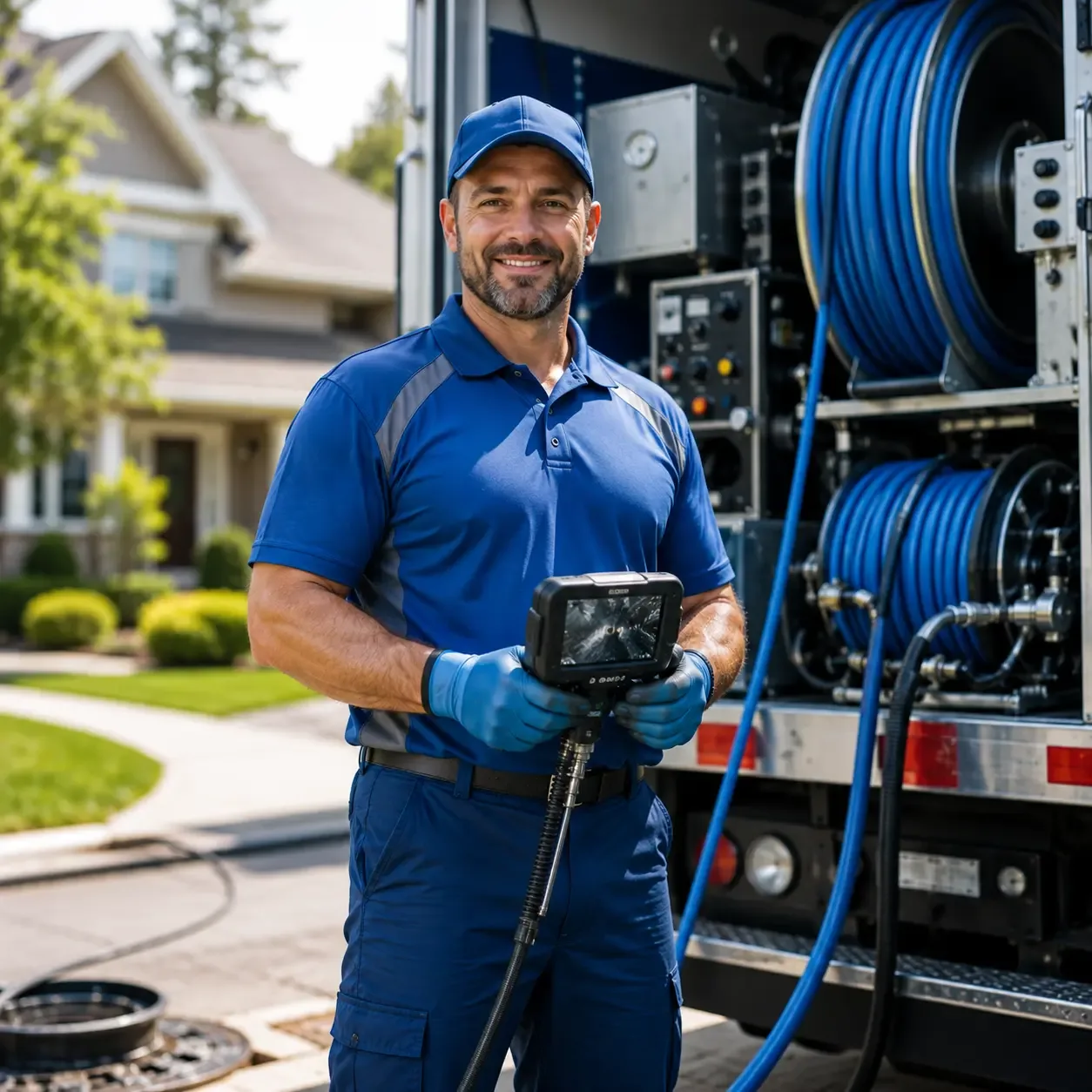 Local outdoor drain cleaning specialists in Cushing, WI